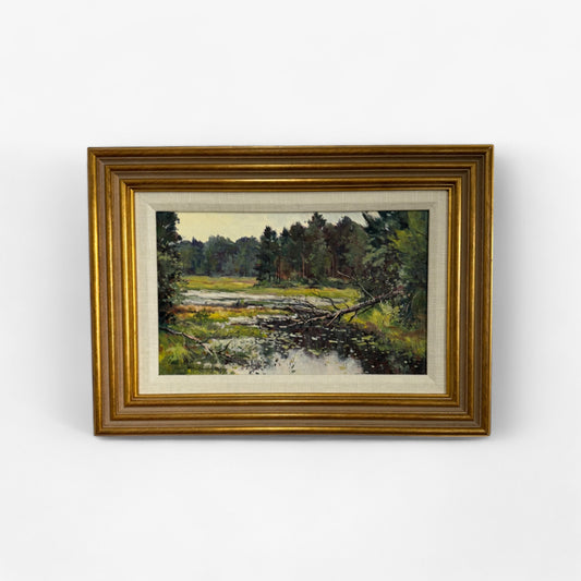 Bernard Corey: New England Marsh Landscape