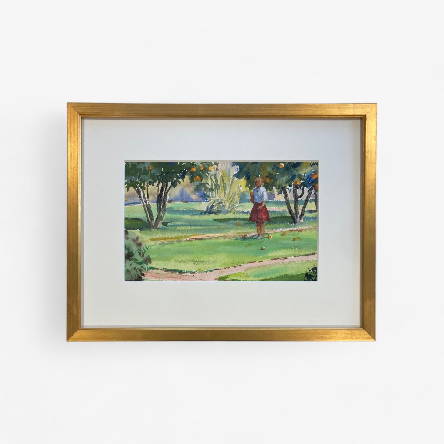 Agnes A. Abbot: Girl in the Grove