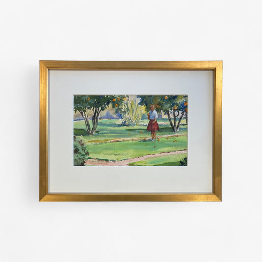 Agnes A. Abbot: Girl in the Grove