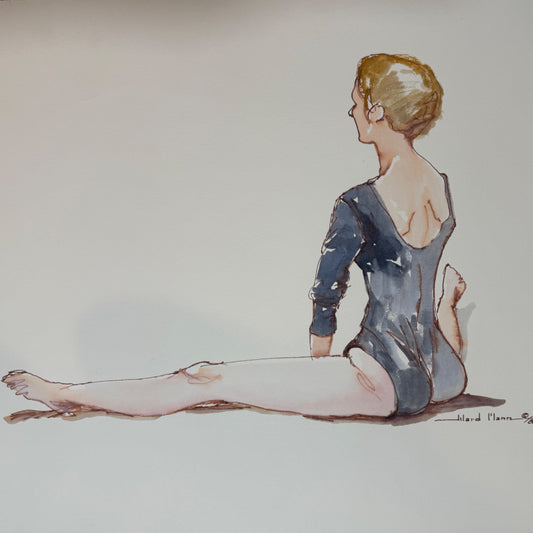 Ward Mann: Dancer at Rest