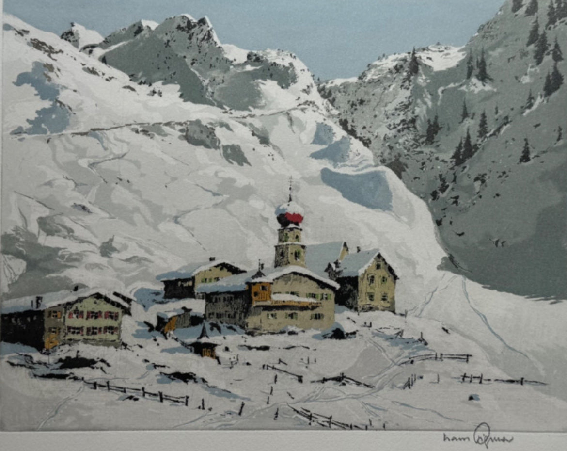 Hans Figura: Arlberg St. Anton Austria