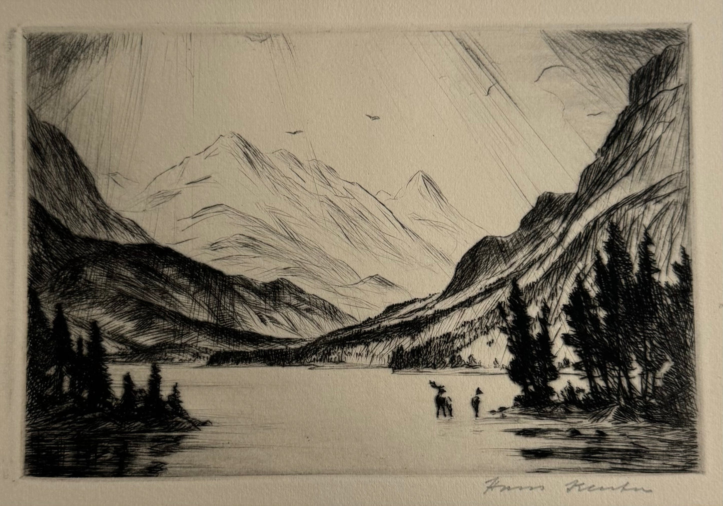 Hans Kleiber: Deer in the Valley