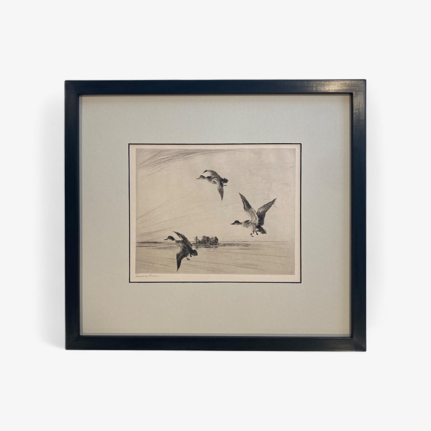 Frank W. Benson: Ducks at Dawn