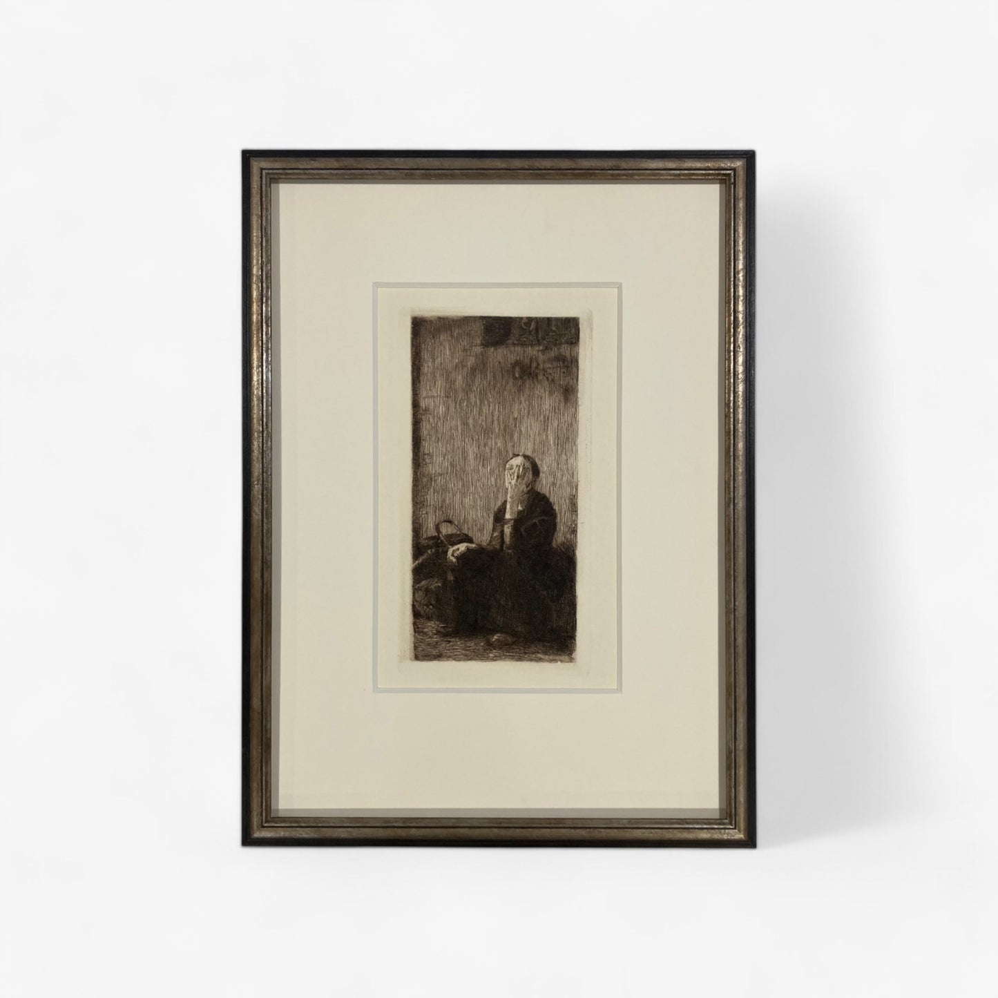 Käthe Kollwitz: An der Kirchenmauer, By the Church Wall