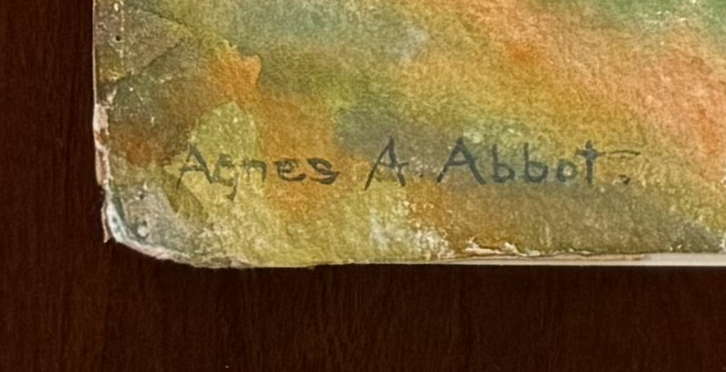 Agnes Abbot: Maine Fishing Village