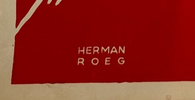 Herman Roeg: Help the Red Cross Original Poster
