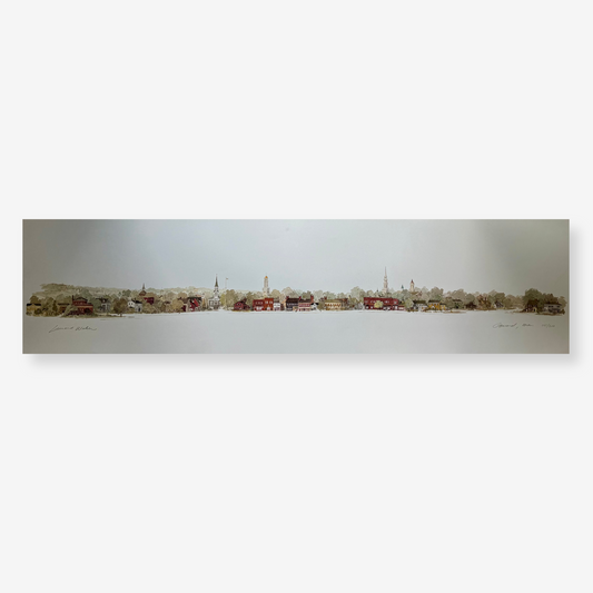 Leonard Weber: Concord MA Townscape