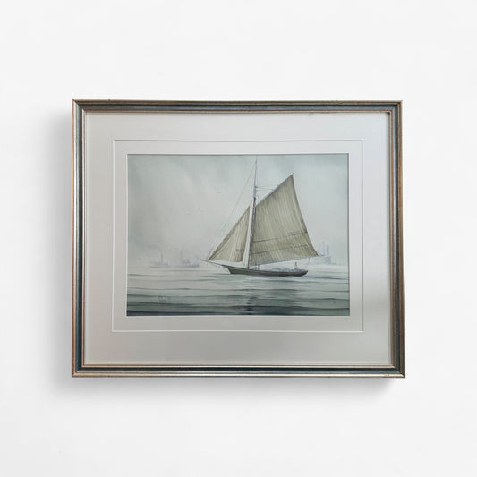 Robert Spring: Gaff Rigged Sloop