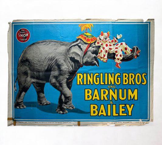Ringling Bros Barnum Bailey Poster Original
