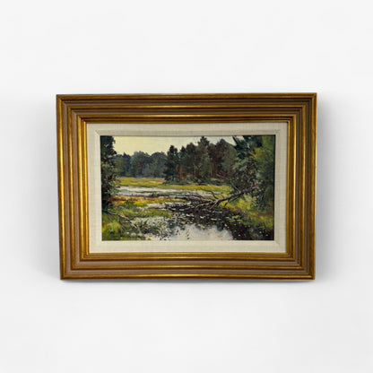 Bernard Corey: New England Marsh Landscape