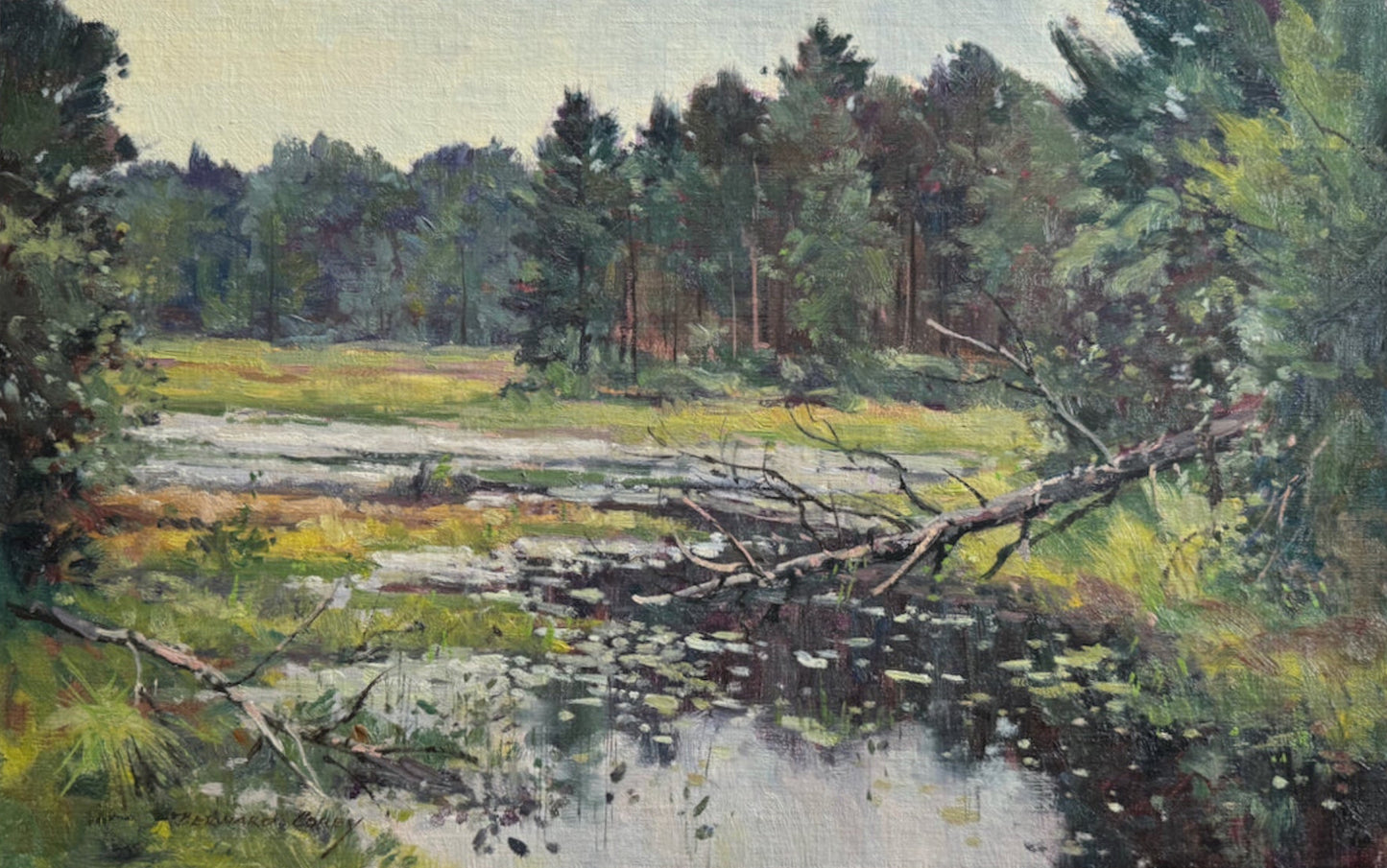 Bernard Corey: New England Marsh Landscape