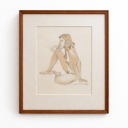 Ward Mann: Woman at Rest