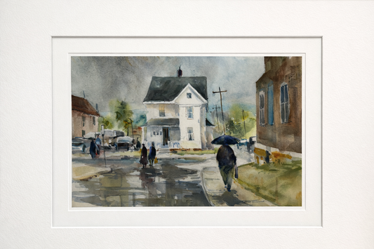 Joan Boryta: Pittsfield, MA Watercolor
