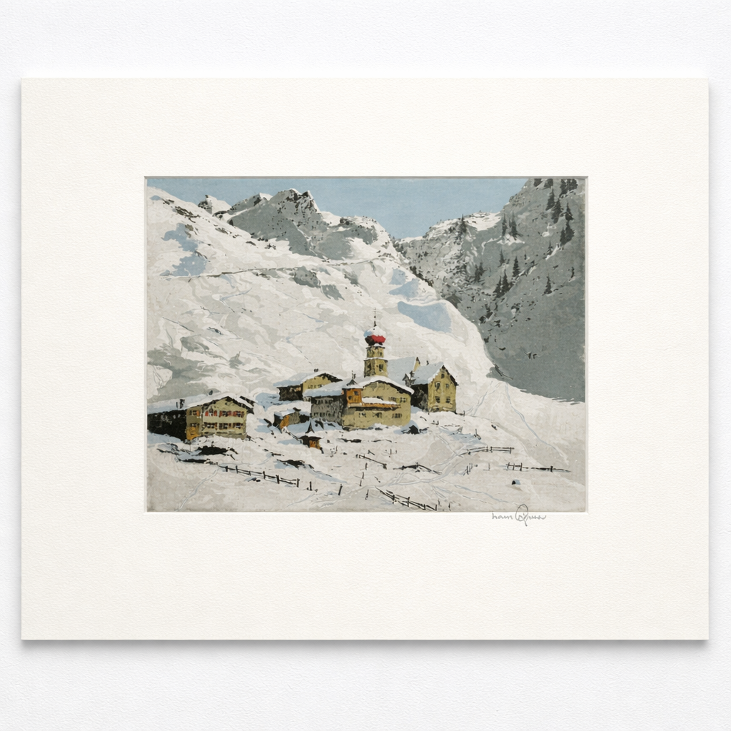 Hans Figura: Arlberg St. Anton Austria
