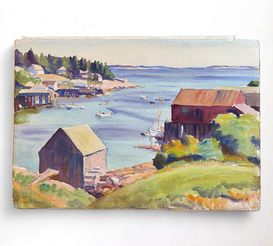 Agnes A. Abbot: Maine Coast