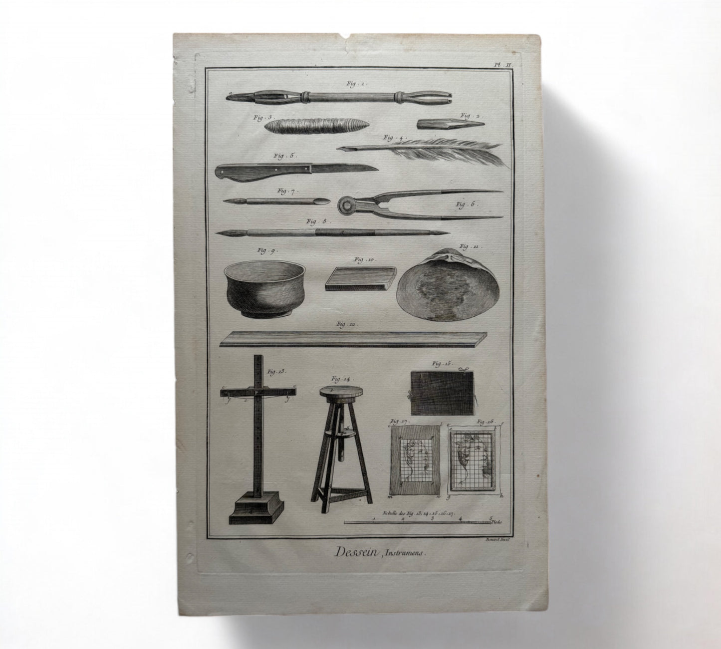 Instruments, from Encyclopédie Benoît-Louis Prévost