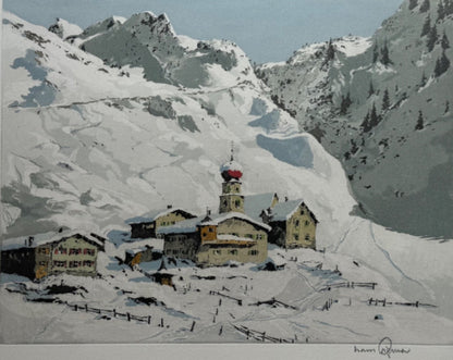 Hans Figura: Arlberg St. Anton Austria