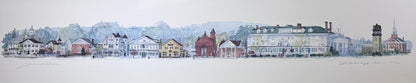 Leonard Weber: Stockbridge MA Townscape Large