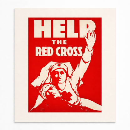 Herman Roeg: Help the Red Cross Original Poster