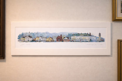 Leonard Weber: Stockbridge MA Townscape Large