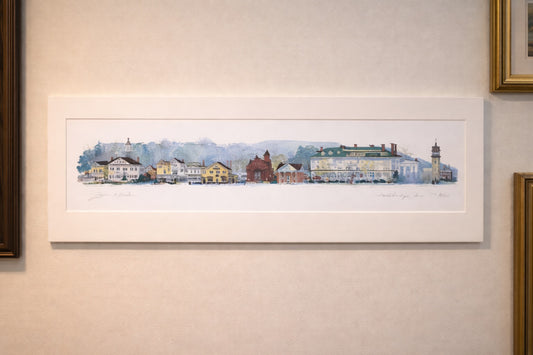 Leonard Weber: Stockbridge MA Townscape Large