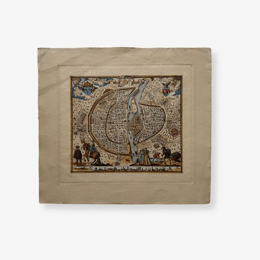 Map of Paris 1576, Original