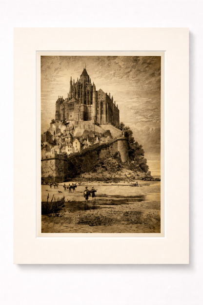 Axel Herman Haig: Mont Saint-Michel, Normandy, France